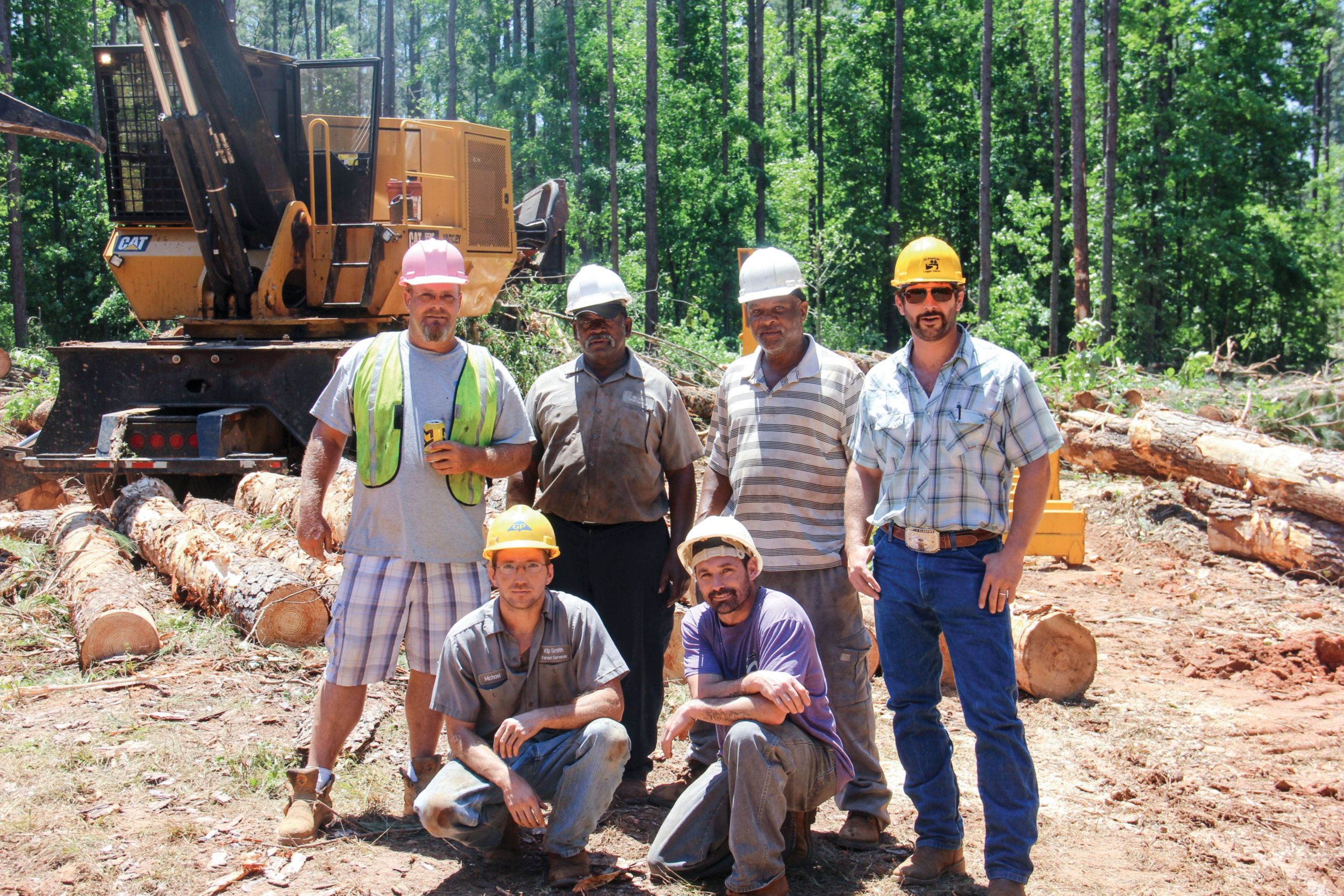 Top row left to right: Jesse Johnson, Sam Farley, Charles Evans, Kip Smith; Bottom row left to right: Michael Allen, Mikey Davis.