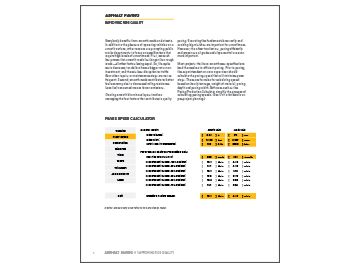 Mejorando la Calidad del Camino