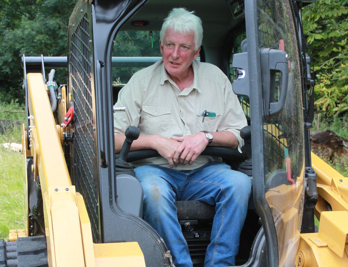 The Cat machine was evaluated against similar models from both Bobcat and JCB before the order was placed, but Charles says the Cat machine is in a ‘different league’.