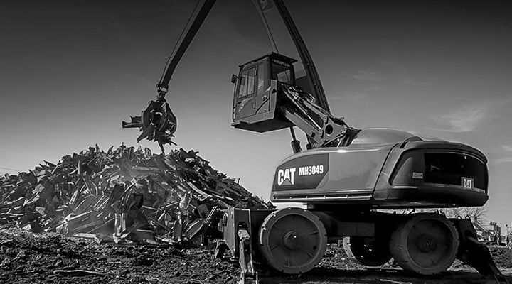 Demolición y reciclaje de chatarra