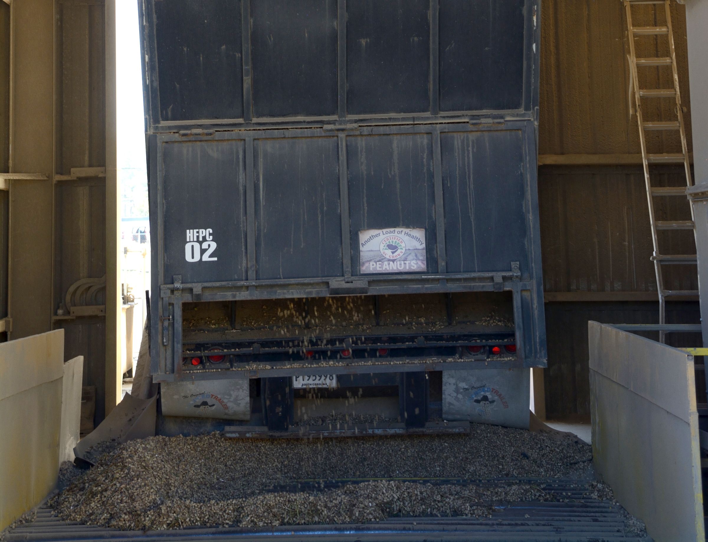 As the owner of a collection point for freshly harvested peanuts that come in from the field, the co-owner of Hemingway Fertilizer & Peanut Co. found himself without power, and 20 semi-trailers full of peanuts that were in danger of rotting.