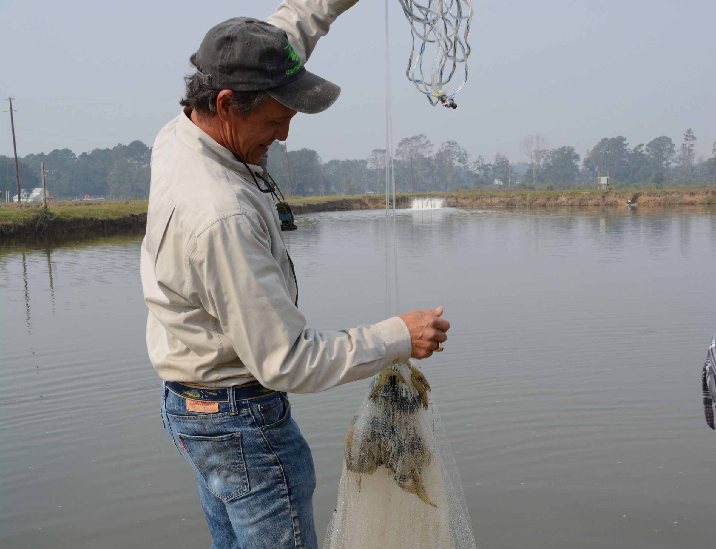 As a shrimp and clam farmer, Bill Cox depends on Cat Rental Power to provide a constant source of power to his South Carolina aquaculture business.