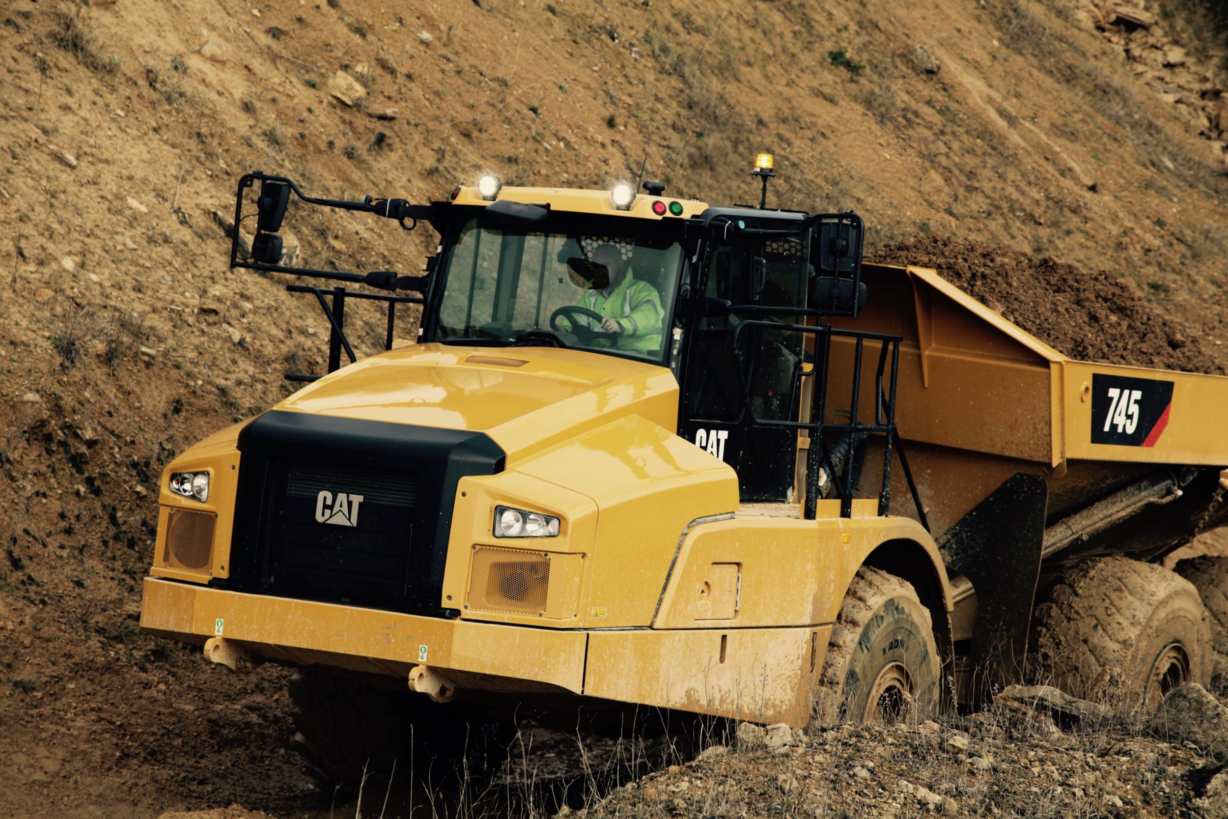 Cat 745 Articulated Truck Caterpillar