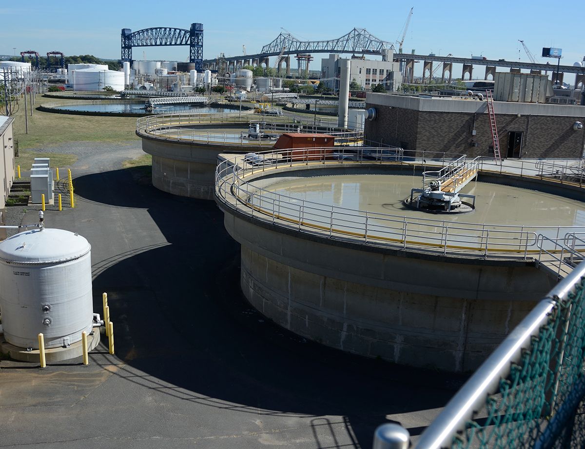 Essex & Union Counties wastewater plant in Elizabeth, N.J.