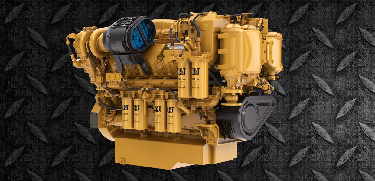 Cat Cat C32 Marine Engine Repower Caterpillar 7480