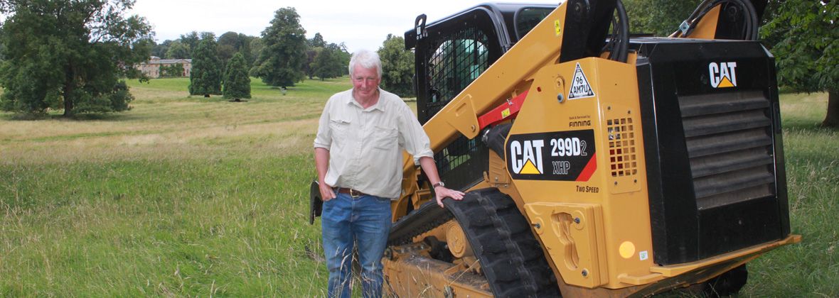 Cat® Compact Loader Delivers 21st Century Results in 17th Century Setting