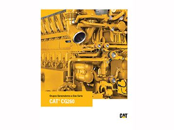 Grupos Generadores a Gas Serie cat® CG260