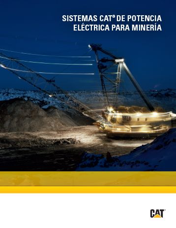 Sistemas de potencia eléctrica Cat® para minería