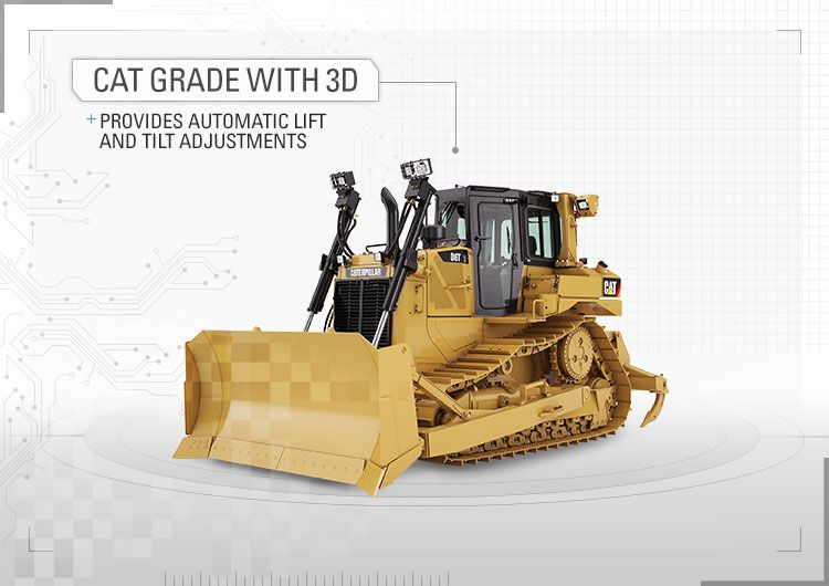 Cat Grade Grading System, Machine & Grade Control for Dozers