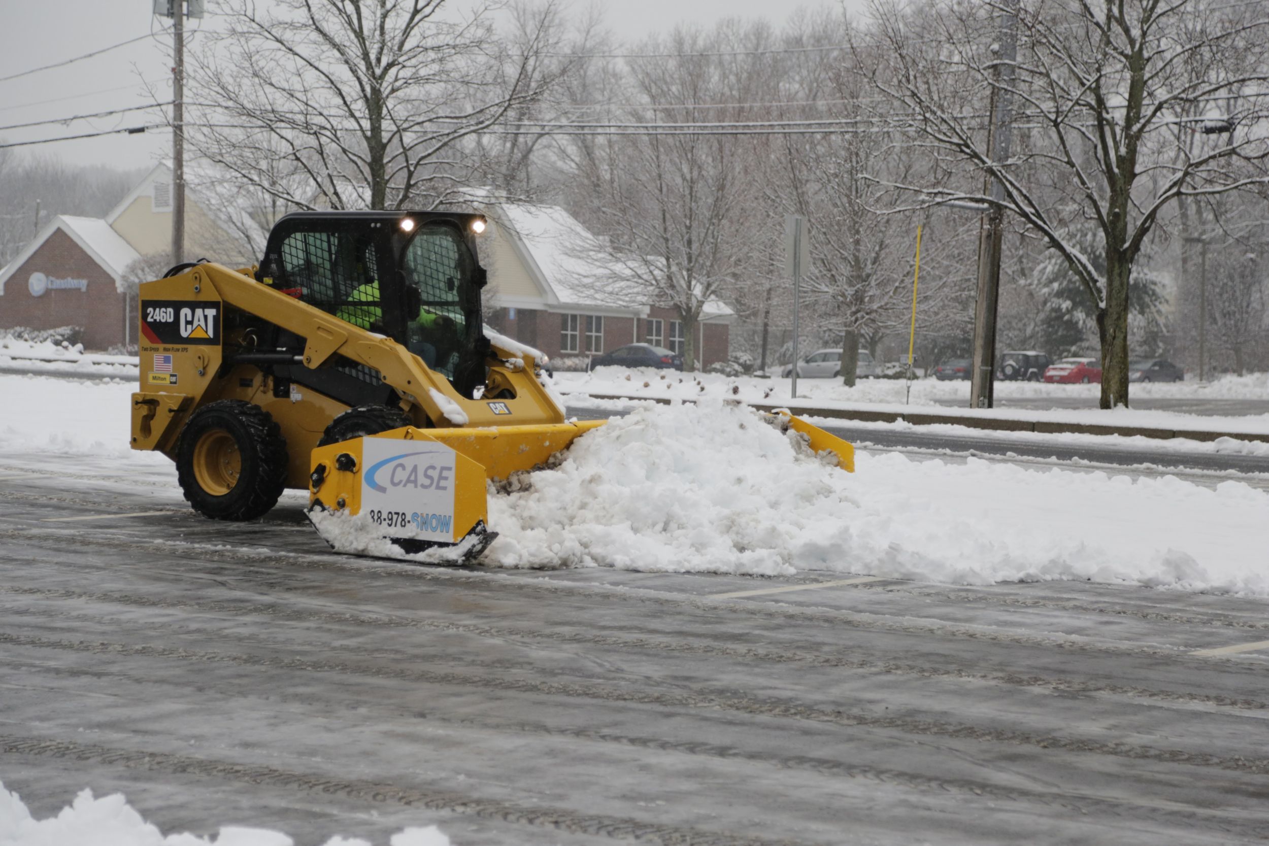 Cat® Machines and Attachments play a vital role in Case Snow Management's daily operations.