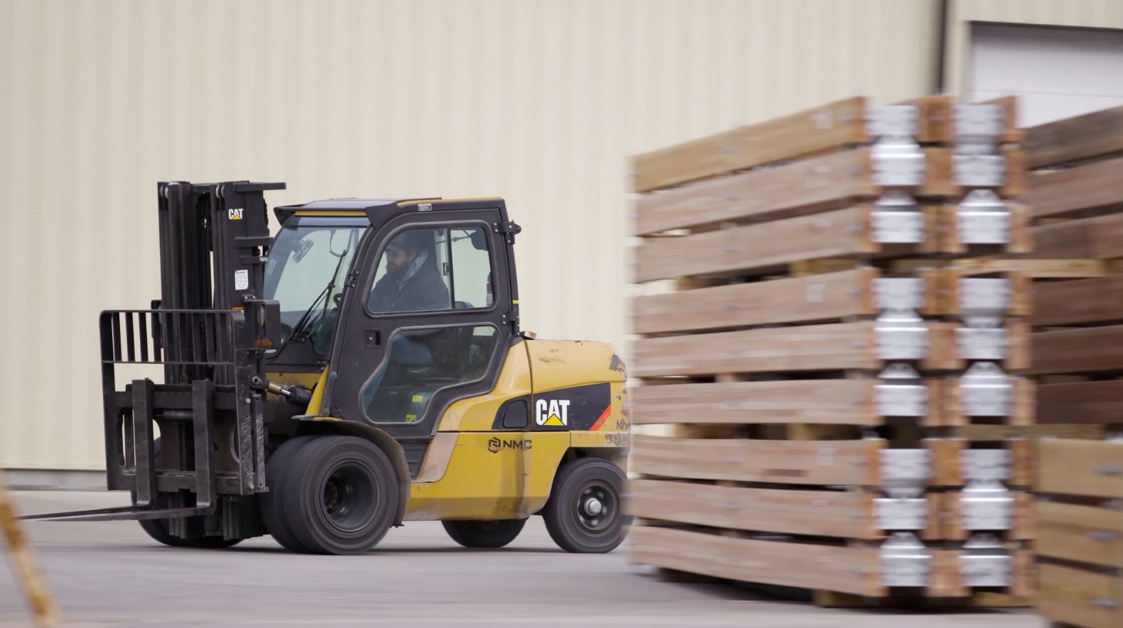 Hughes Brothers is now a 3rd generation family-owned company that honors hard work, reliability and resilience. Forklifts are critical to HB’s operation as they are used daily in an indoor/outdoor application to move material weighing up to 4,000 lbs.