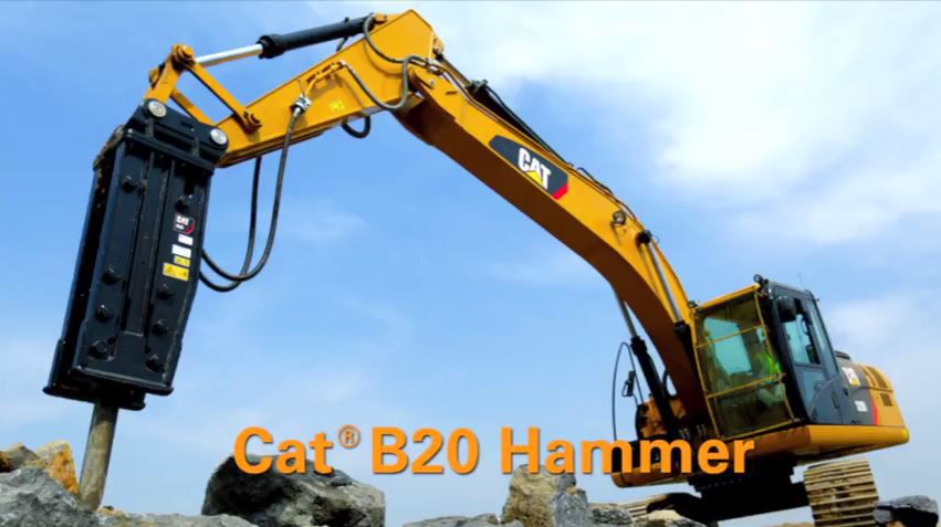 Cat | B Series Hammers | Caterpillar