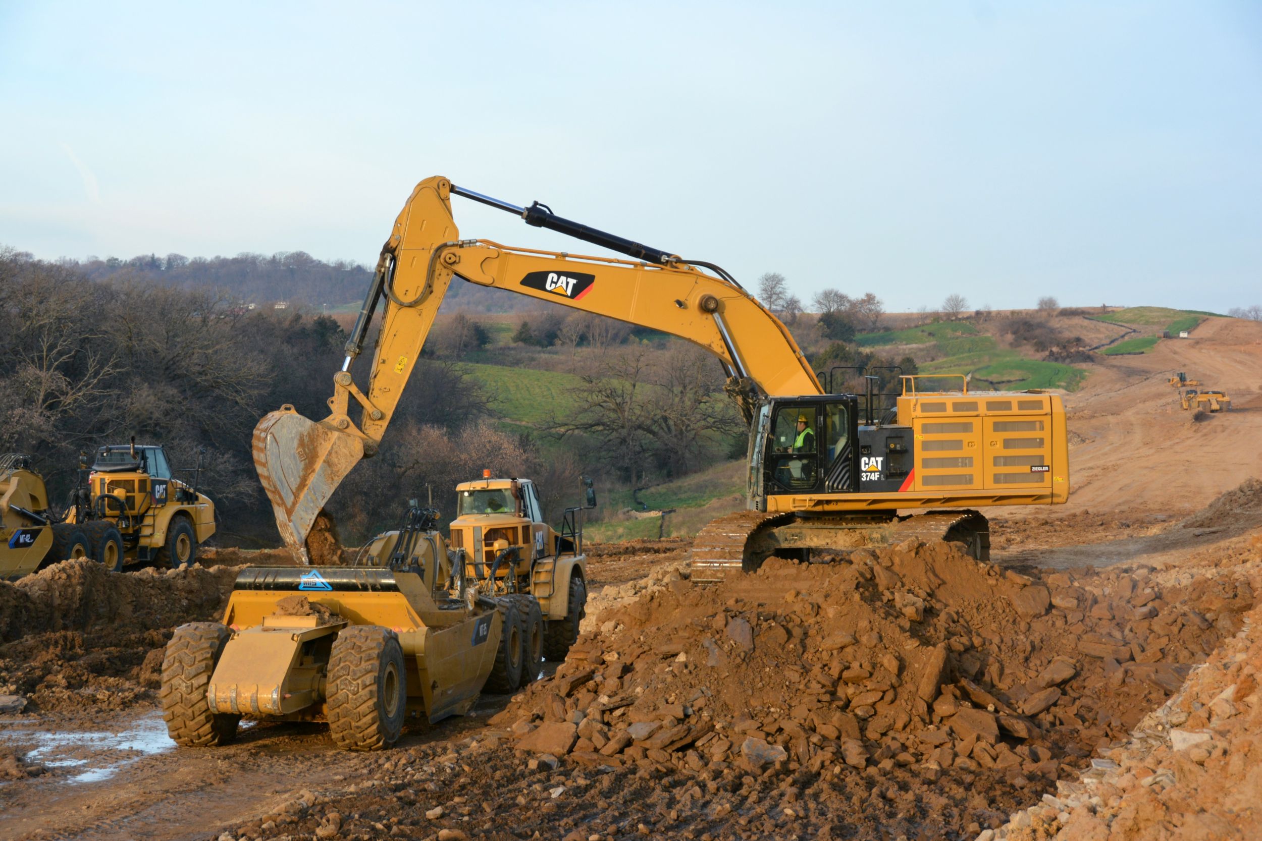 “The importance of working with Caterpillar and Cat dealers from the contractor’s vantage point is that the parts are on the shelf, and the knowledge is ingrained in the mechanics who already call on the job sites.” - Justin Augustyn, Mobile Track Solutions general manager