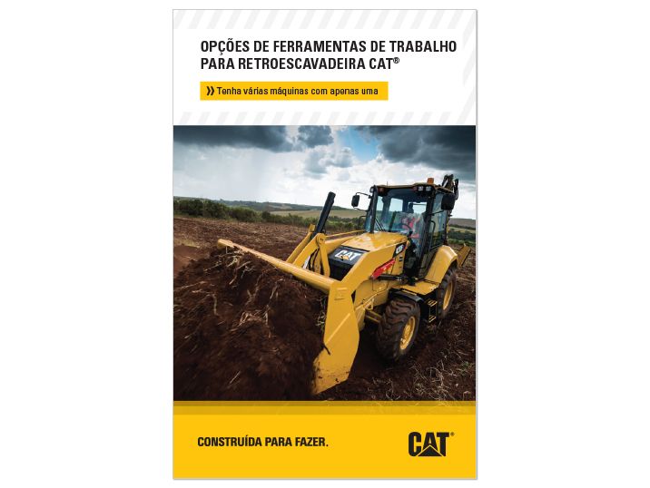 Opções De Ferramentas De Trabalho Para Retroescavadora Cat