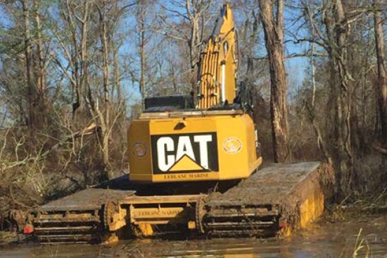 LeBlanc Marine provides dredging, coastal restoration, bulkheads, and also marine construction such as levees, boat ramps for the U.S. Army Corps of Engineers, the State of Louisiana and state parishes.