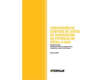 Gas Natural para el abastecimiento de combustible de los centros de datos