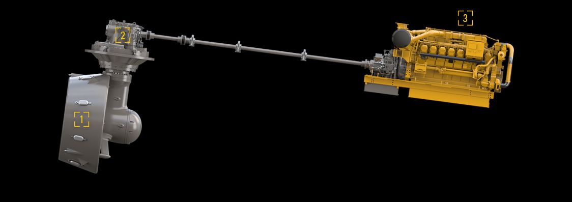 Reliable, easy to service, and ultra-efficient, a Cat<sup>®</sup> Azimuth Thruster is designed to give you unparalleled flexibility and performance.