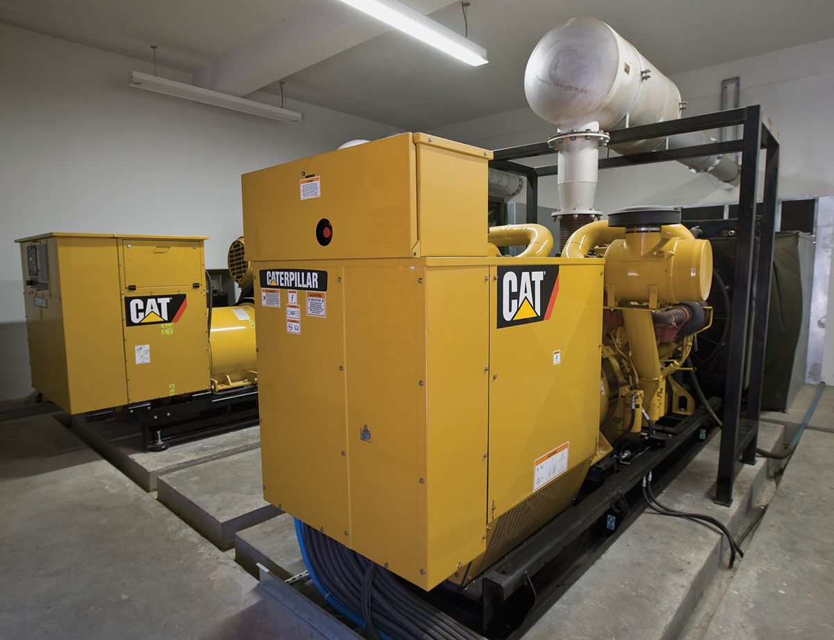 The Conduspar team selected the Cat generator sets after learning about peak shaving options in discussions with representatives from Pesa, the local Cat Dealer.