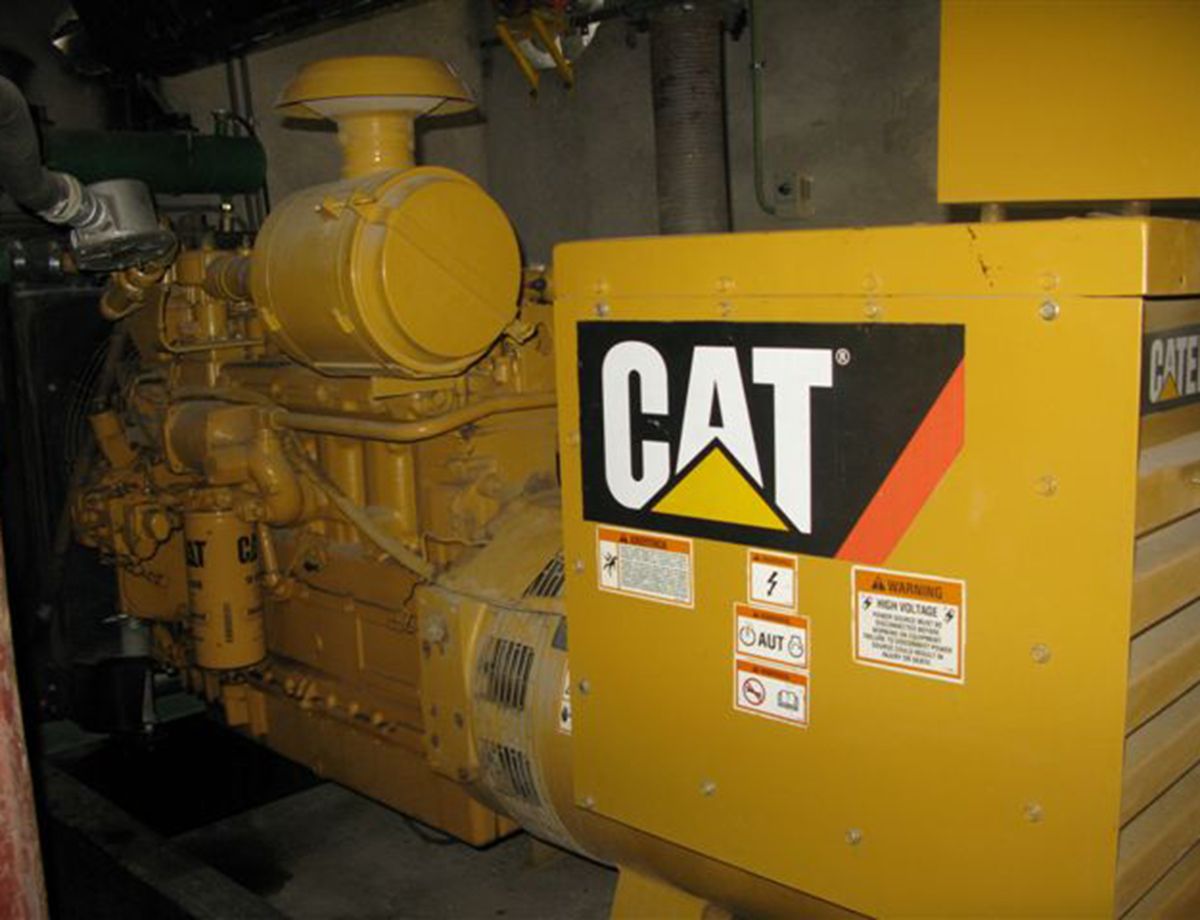 Cat® G3306 biogas generator