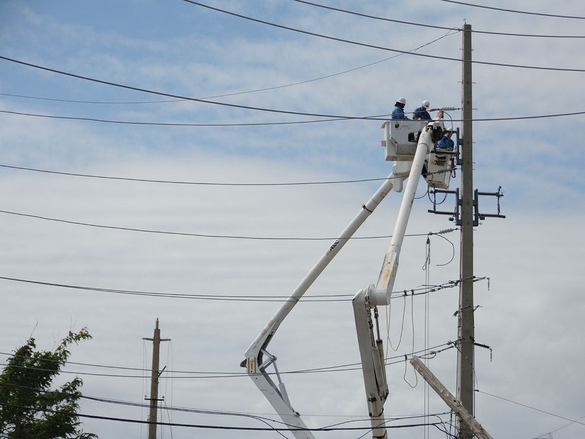 power lines