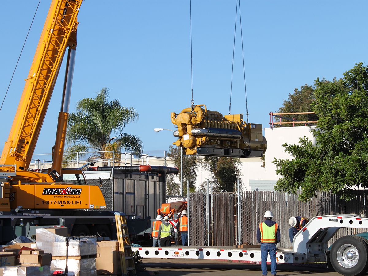 With 14 different load centers within the plant, Justice says the intent of having the black start diesel generator is to back up and protect the two large money-producing furnaces, as well as 15 smaller ones. The generator will also back up the facility's data center, lighting and security system.