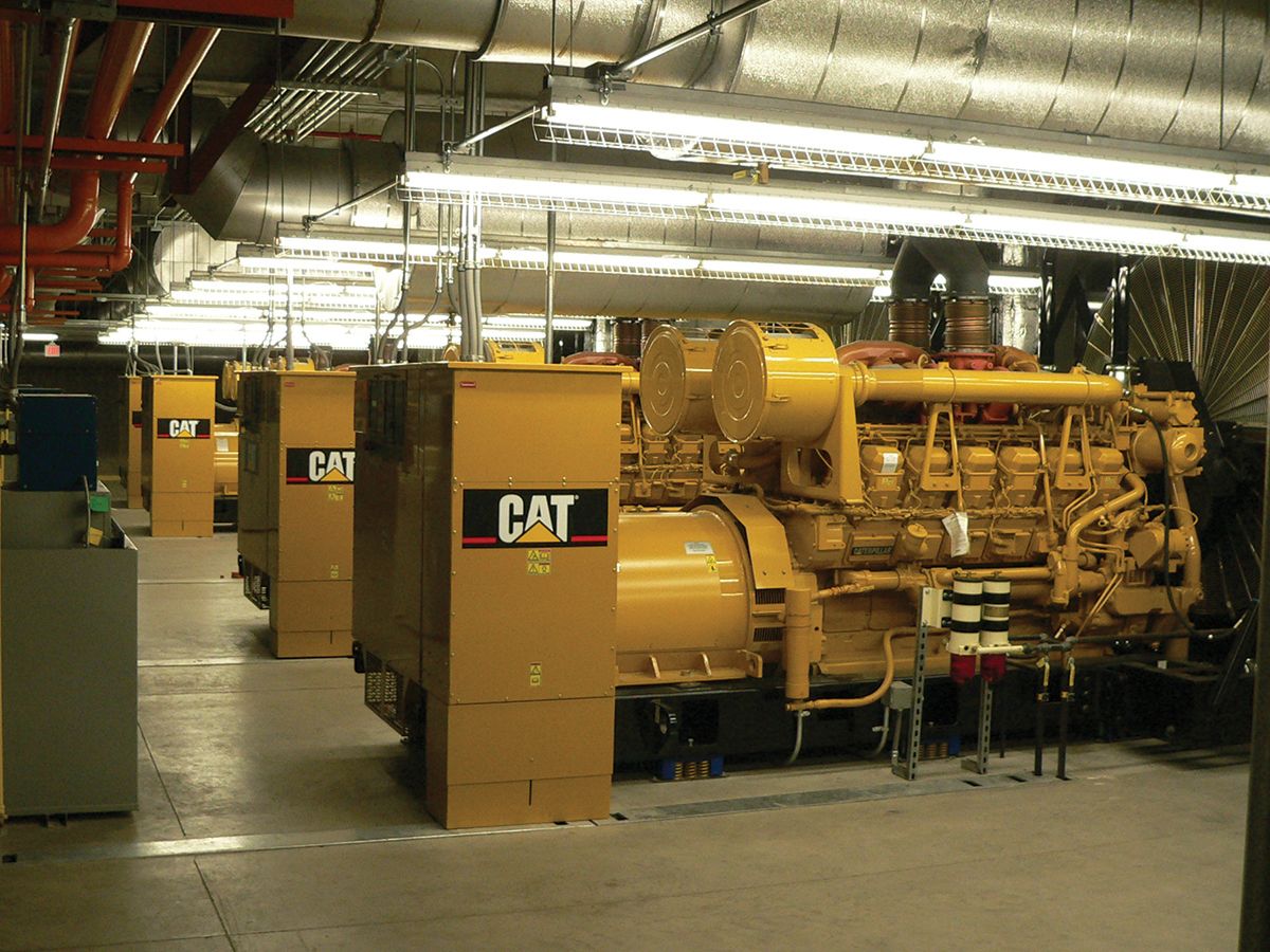 The new generator facility needed to be built close to the existing electrical infrastructure yet could not be located within existing structures because of space limitations.