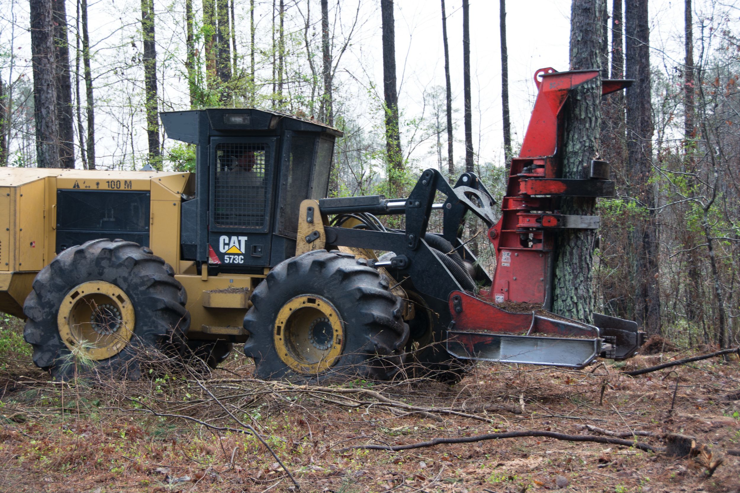 573C Feller Buncher.