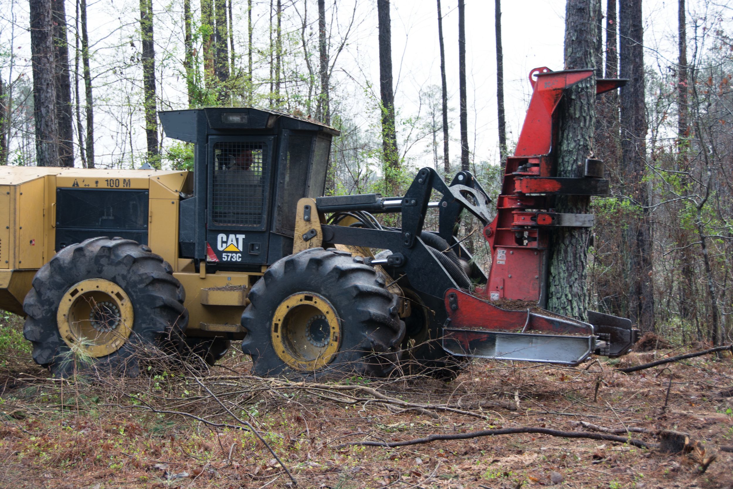 573C Feller Buncher.