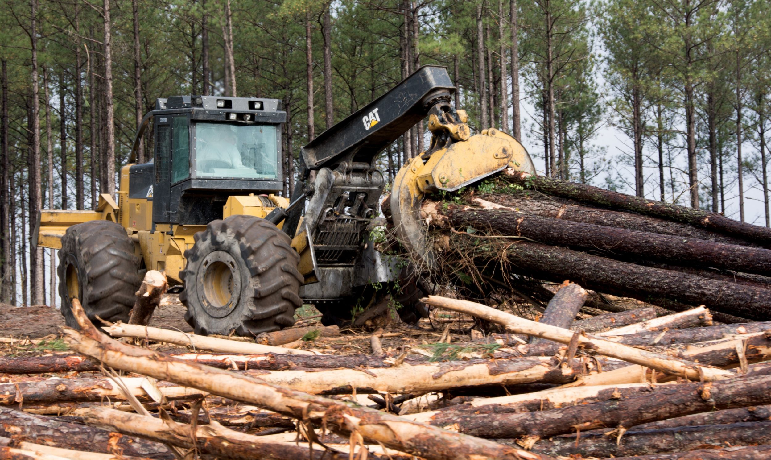 535C Skidder.