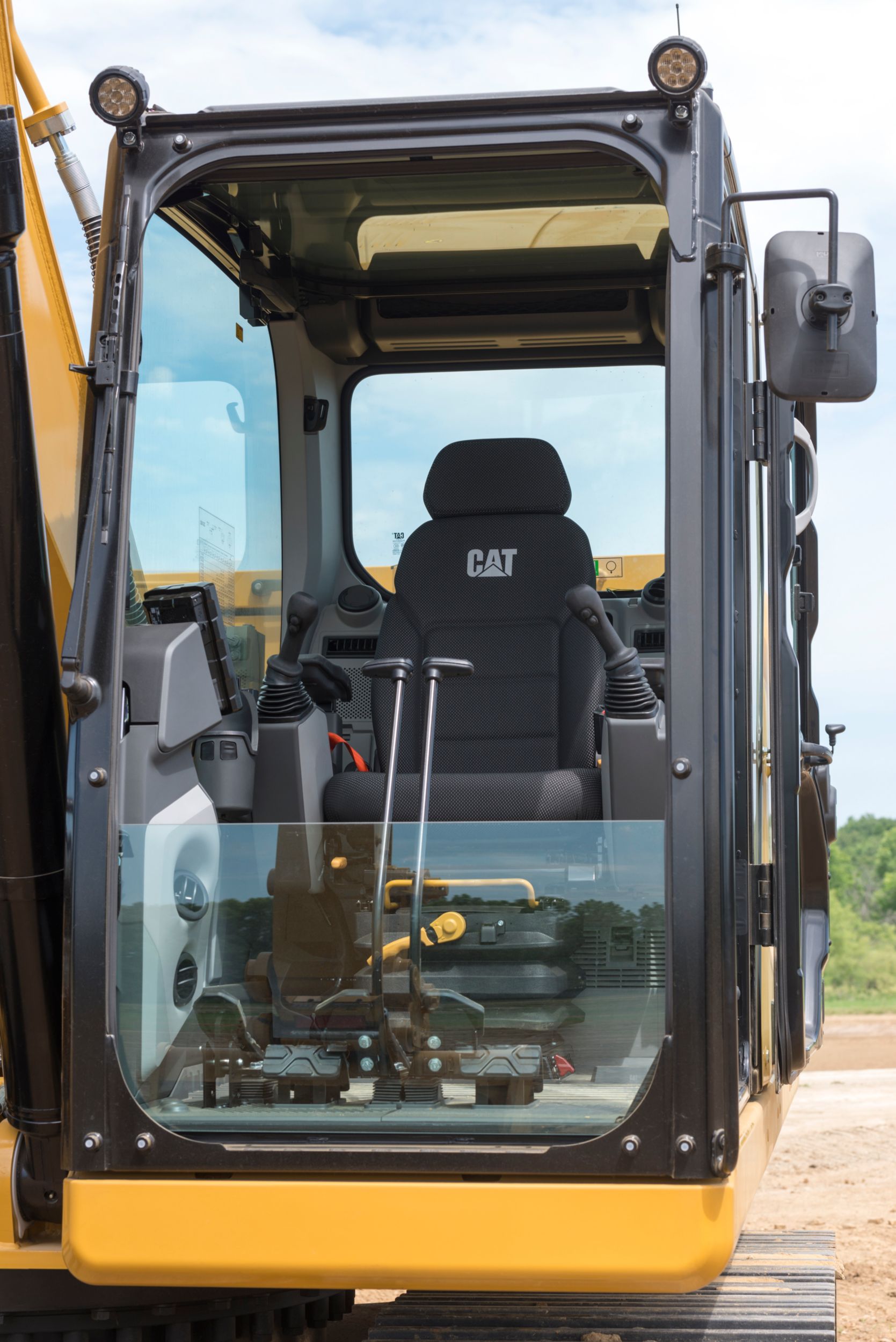 Work in Comfort in the All-New Cab