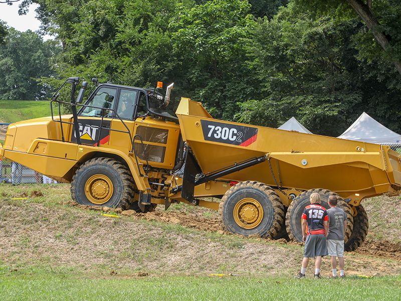 Cat® Machines (and Crew) Save the Day at Motorcycle Racing Event