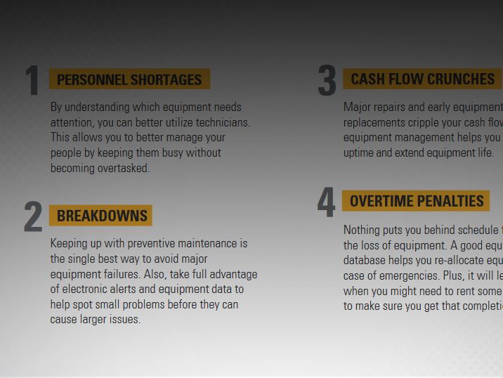 4 Risks You Can Mitigate with Good Equipment Management