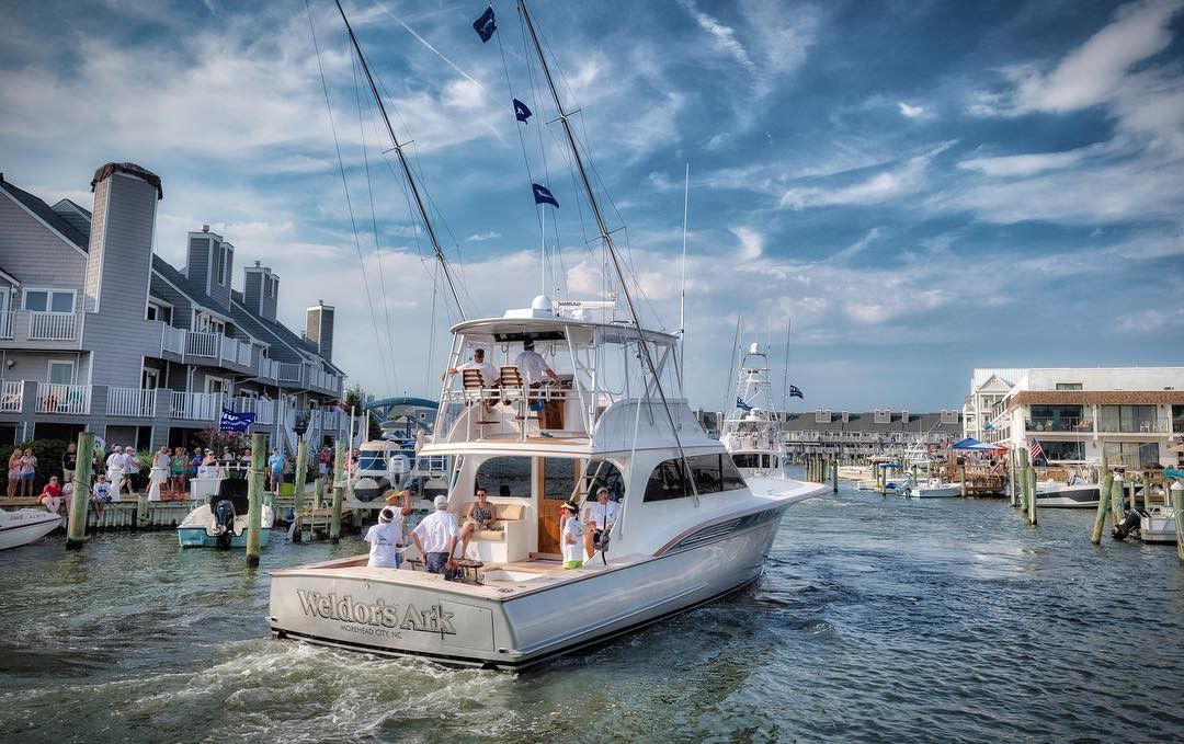 Shot of Weldor’s Ark coming into Ocean City’s Harbor Island Marina by RT Photography