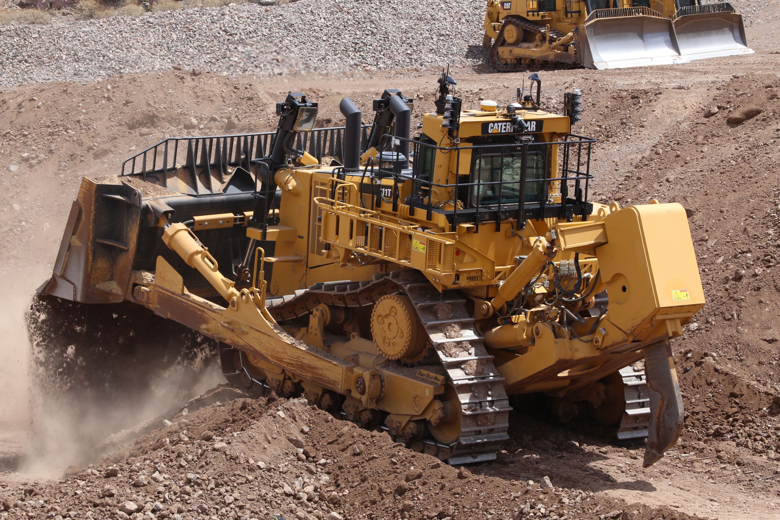 Cat D11T dozing