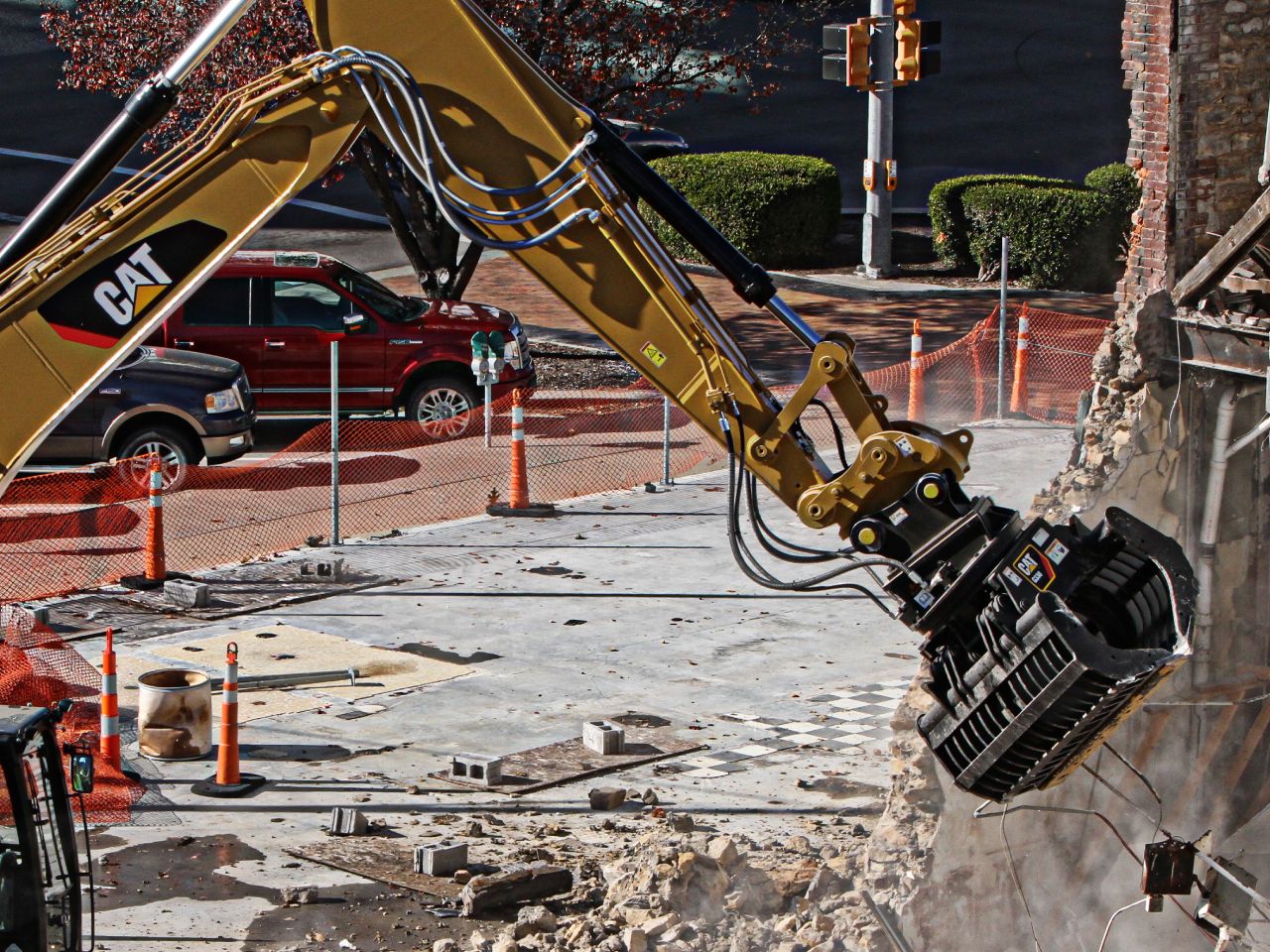 Demolition and Sorting Grapple Attachments Cat Caterpillar