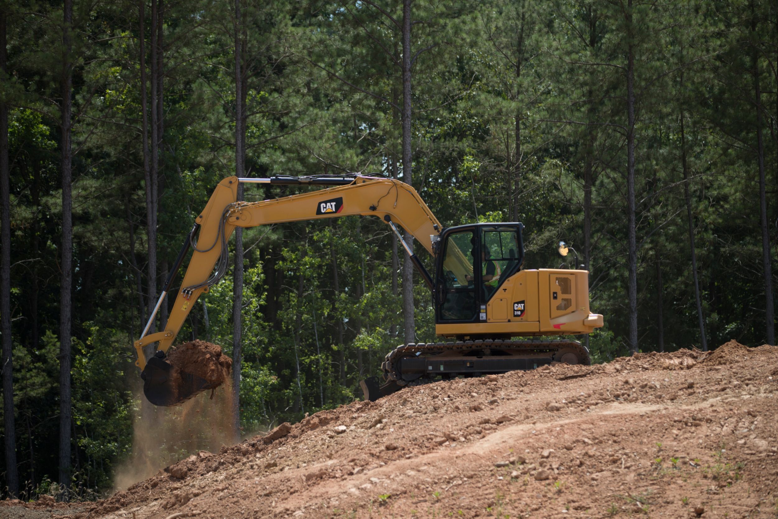 The Cat Next Generation 310 mini excavator