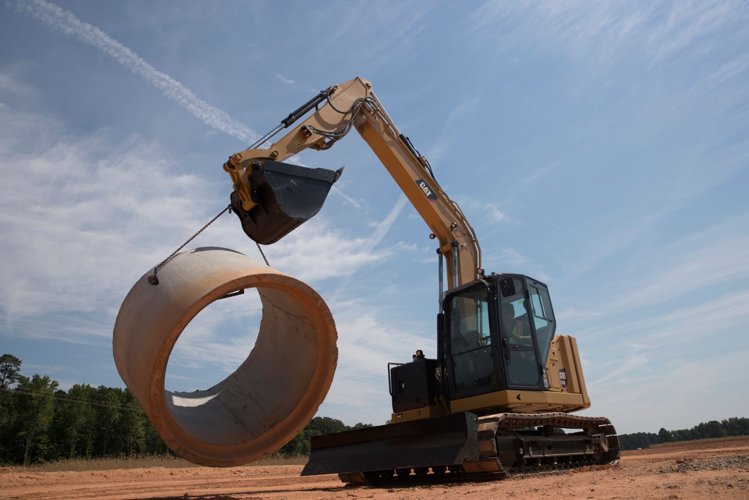 The new Cat 310 Next Generation mini excavator