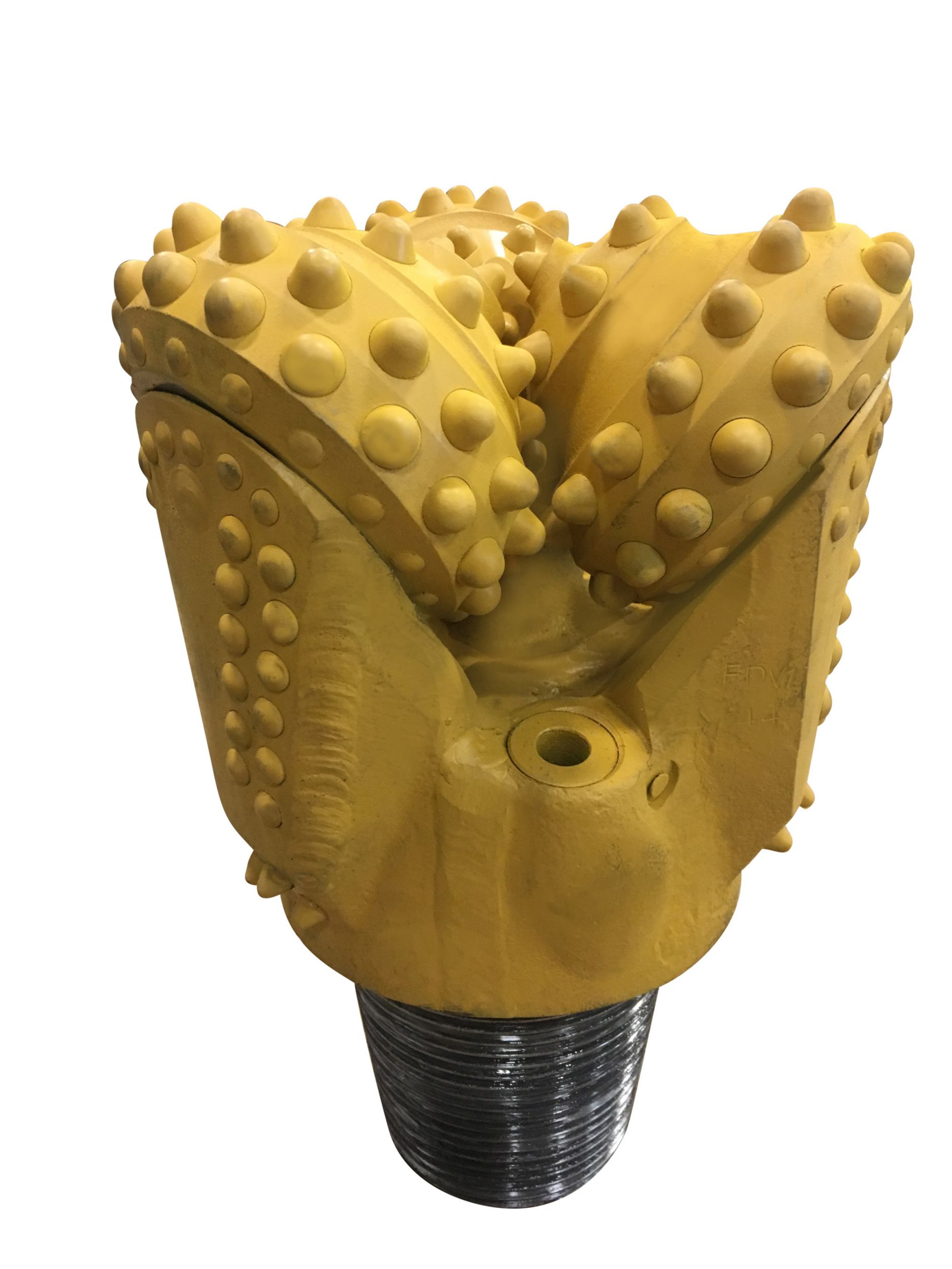 Cat Tricone Drill Bit, nozzle view