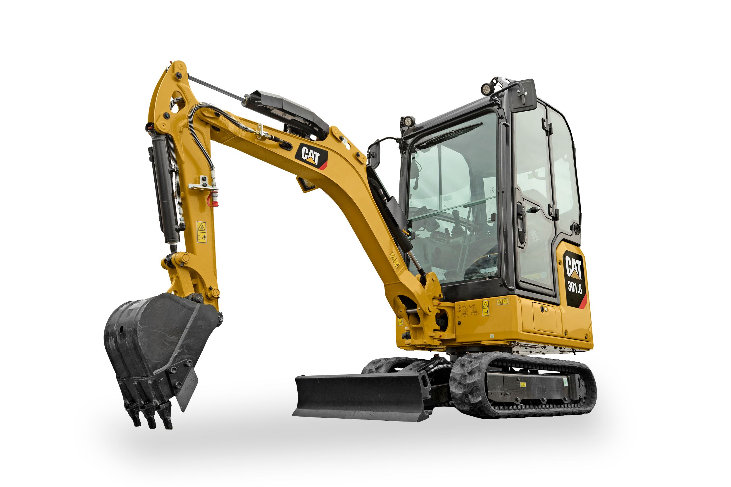 The new Cat 301.6 Next Generation mini excavator