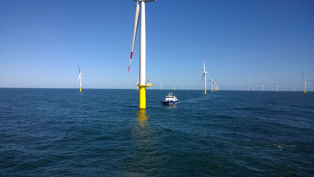 Making power a breeze for Merkur Offshore wind farm
