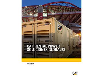 CAT® RENTAL POWER SOLUCIONES GLOBALES