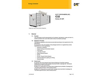 C32 1400/1500 kVA