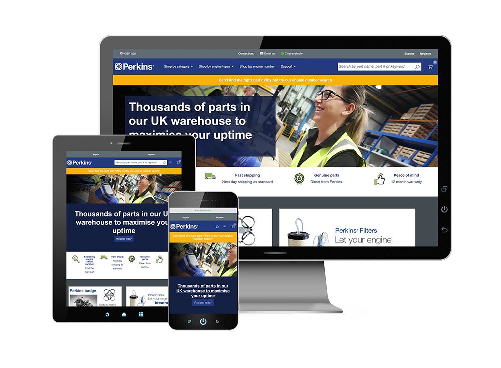 Perkins parts online