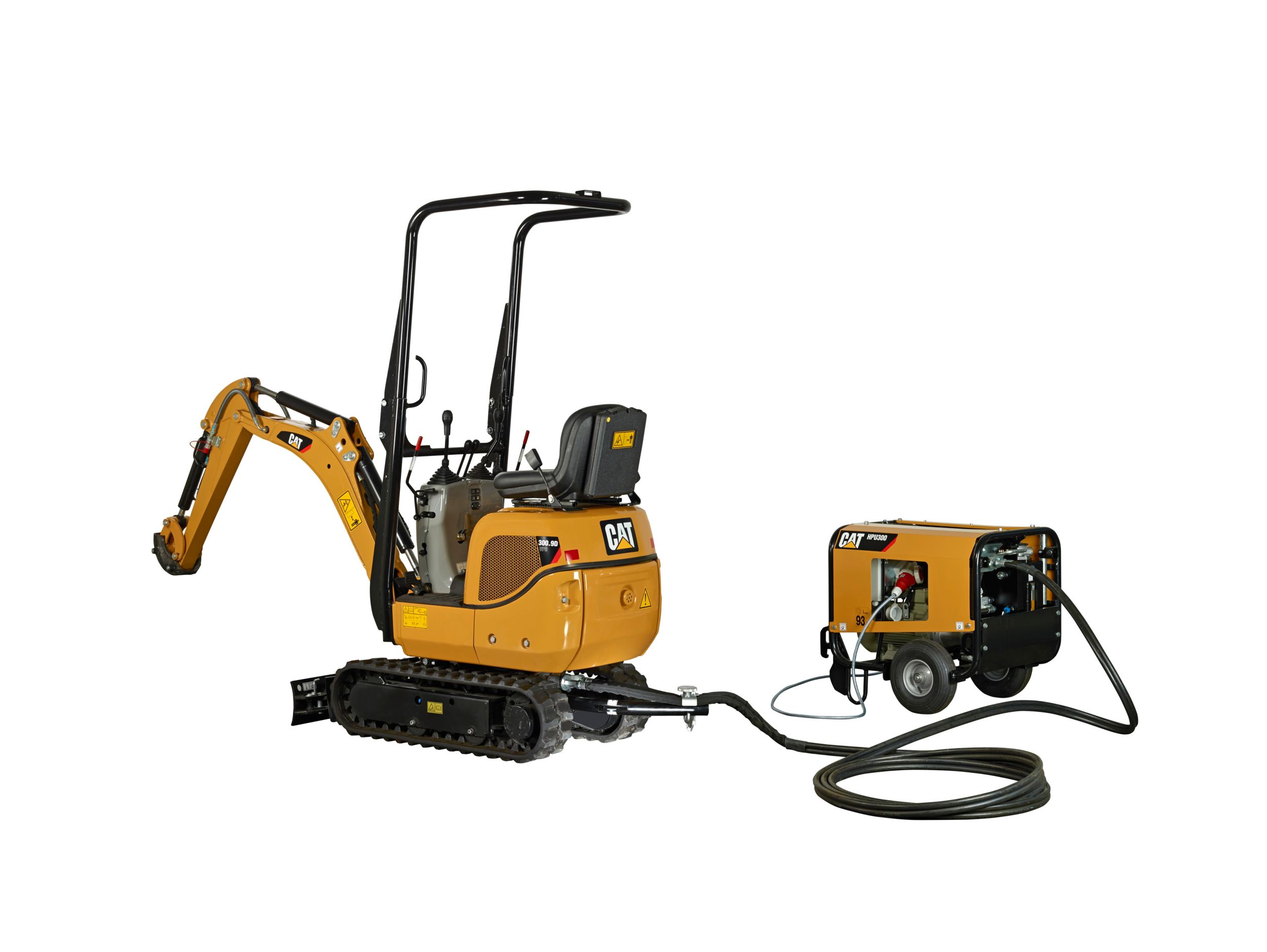 Cat 309.9D VPS mini excavator