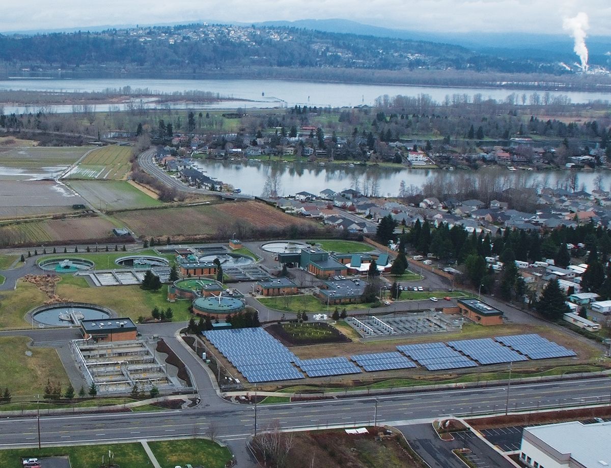 Now entering its fifth year of operation as a  net zero wastewater treatment plant, Gresham  is the first facility of its kind in the Pacific Northwest and the second in the country to hold that distinction. 