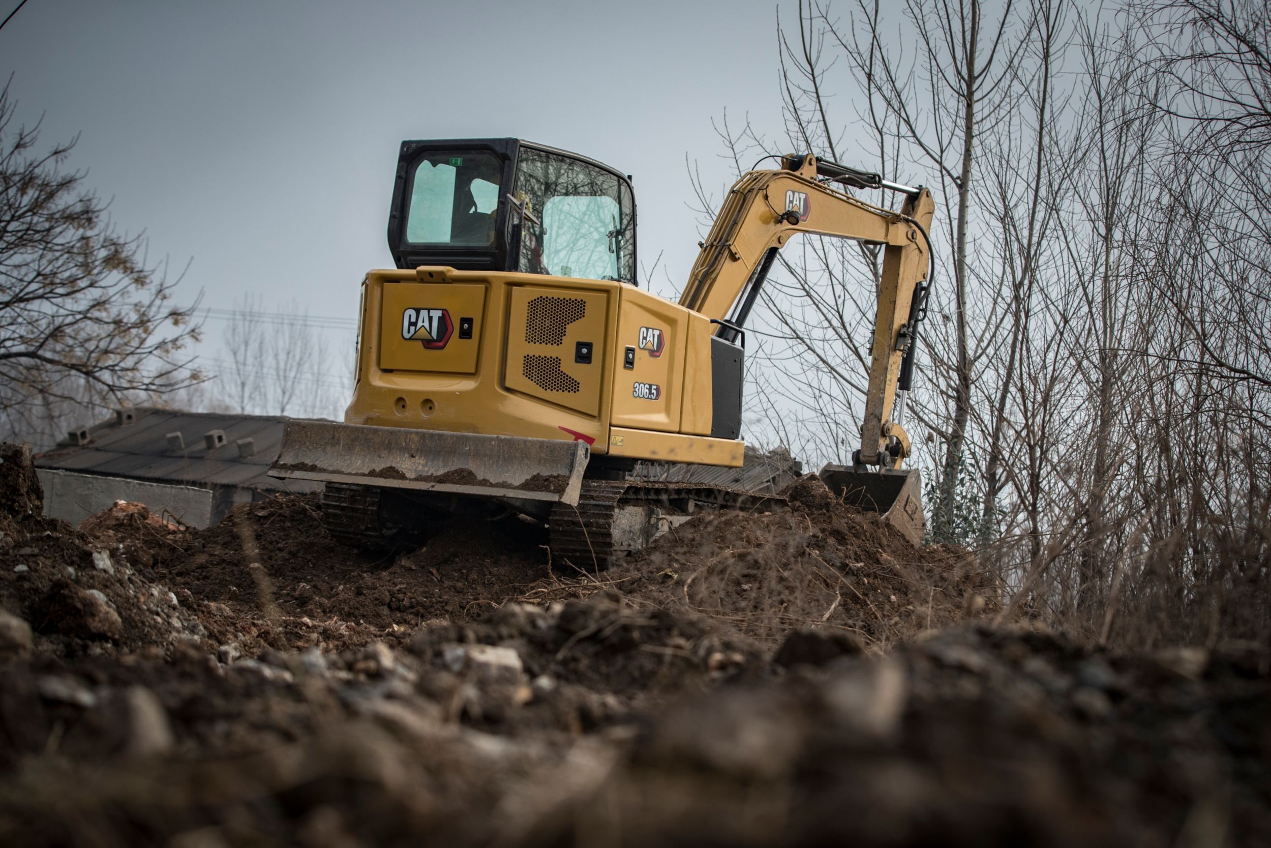 Cat 306.5 mini excavator