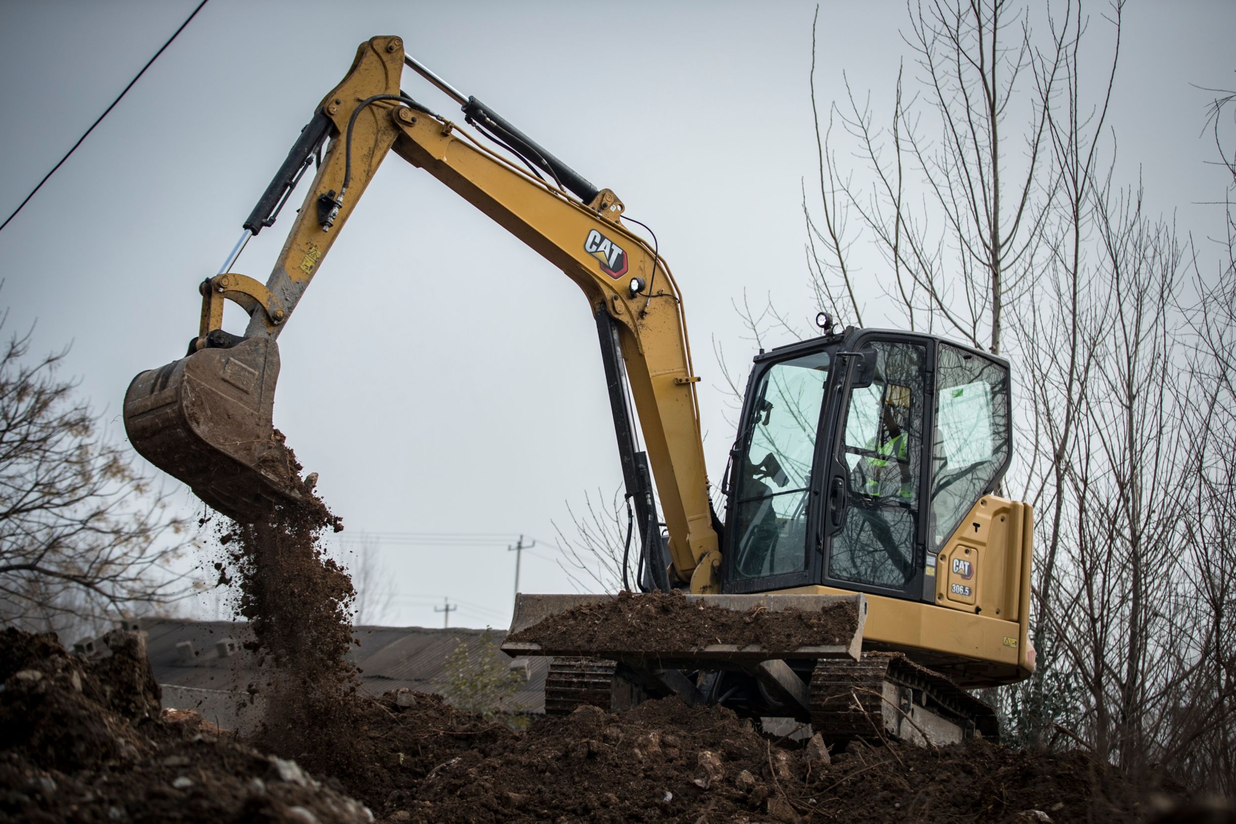 Cat 306.5 mini excavator