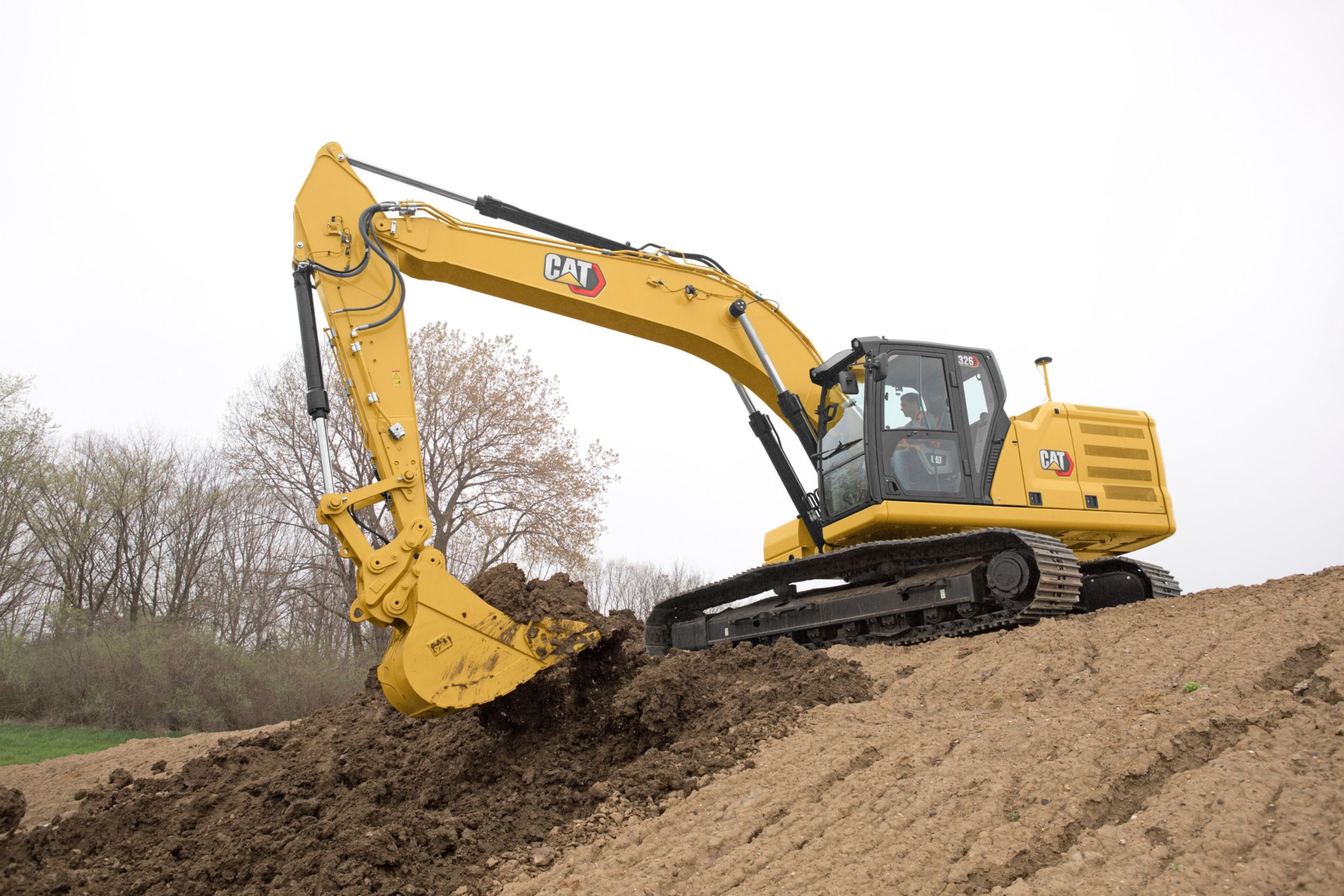 Cat 326-graafmachine