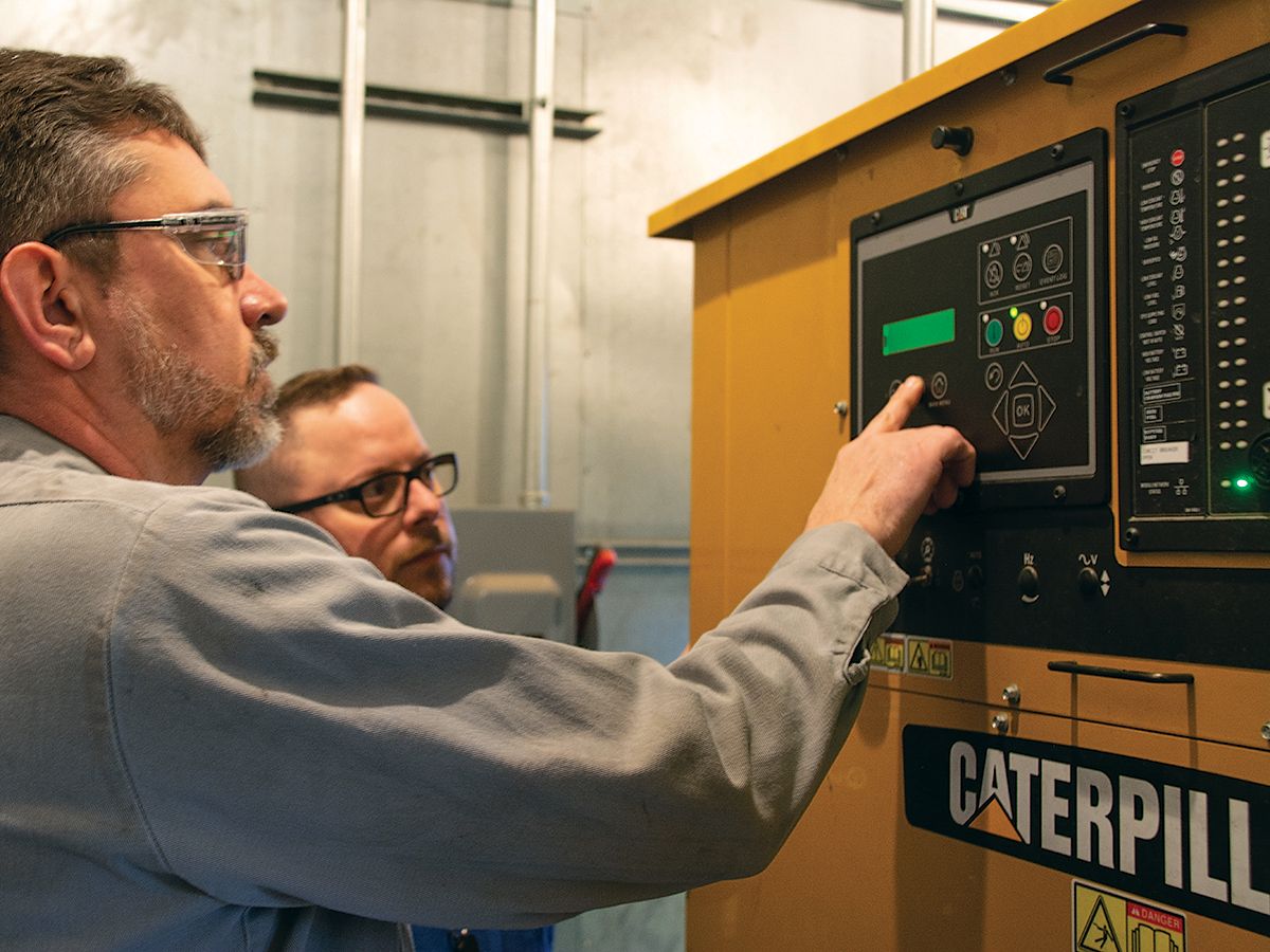 Cat® dealer Foley Power Solutions provides ongoing support and maintenance of TierPoint’s standby power system.