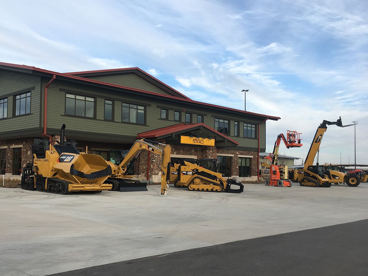 New dealer headquarters, Equipment Rentals.